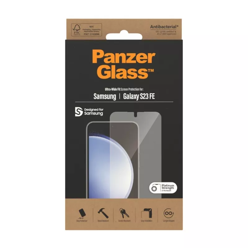 PanzerGlass ® Ekraanikaitse Samsung Galaxy S23 FE | Ultra-Wide Fit