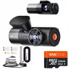 Auto videosalvesti VANTRUE N5 Nexus 5 — 4-kanaliline pardakaamera, 2592×1944 põhikaamera, 160° ees/sisevaade, GPS, Wi‑Fi, IPS-ekraan, MicroSD kuni 512 GB