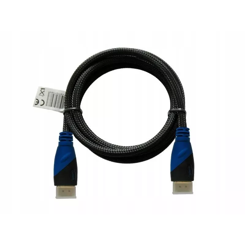 HDMI kaabel SAVIO CL-48 2 m, HDMI 1.4, 4K (4096x2160), ARC, Ethernet, kullatud kontaktid