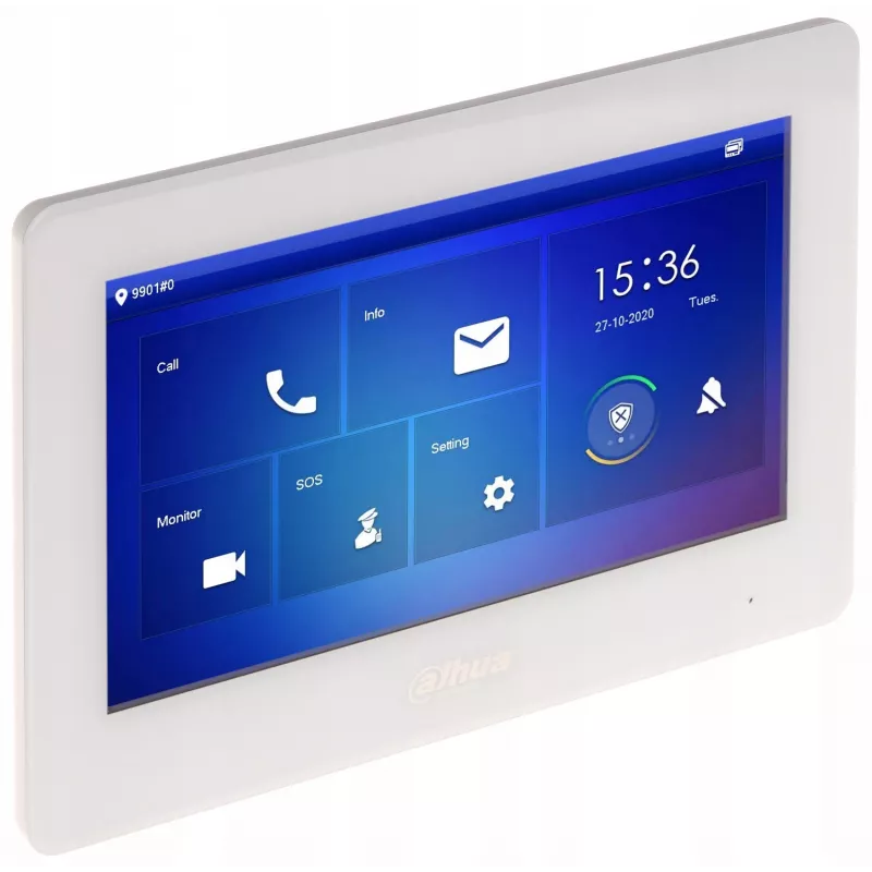 LCD Monitor 7 inch IP Wi-Fi uksekõlar DAHUA VTH5422HW-W