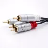 Audio kaabel Qoltec 52337 2 m 2 x RCA must