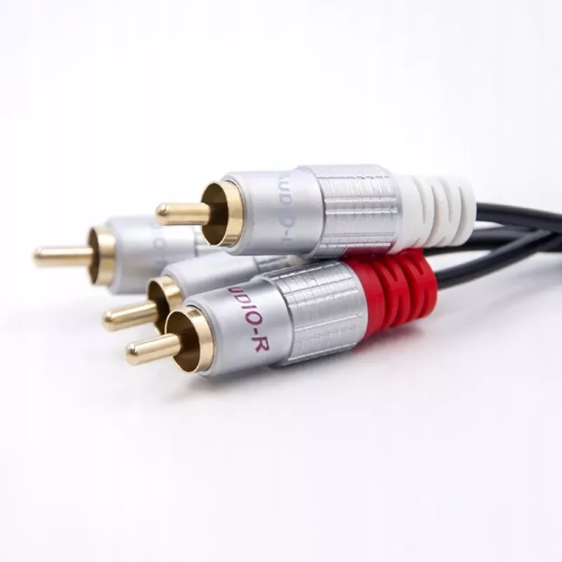 Audio kaabel Qoltec 52337 2 m 2 x RCA must