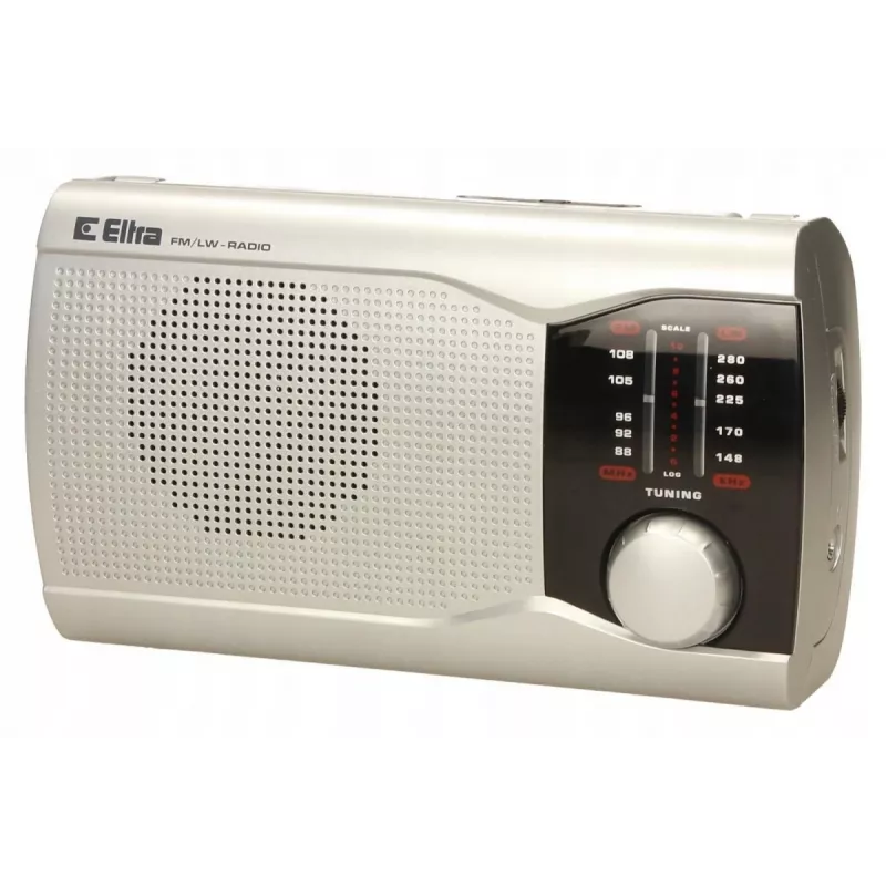 Kaasaskantav Eltra EWA Silver raadio — AM/FM vastuvõtja, akutoitel