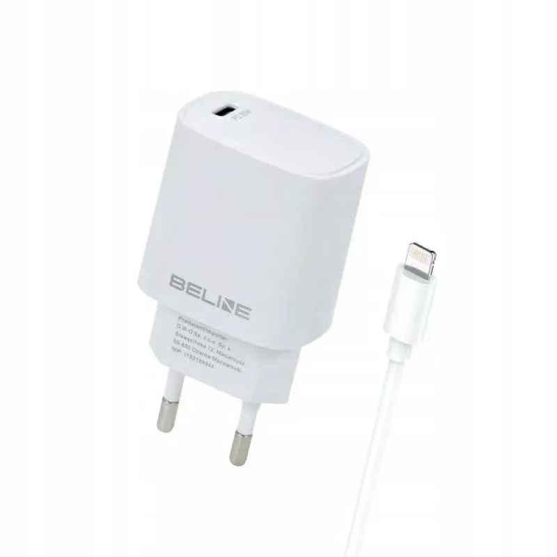 Laadija Beline Beli02163 20W USB-C Lightning-kaabliga