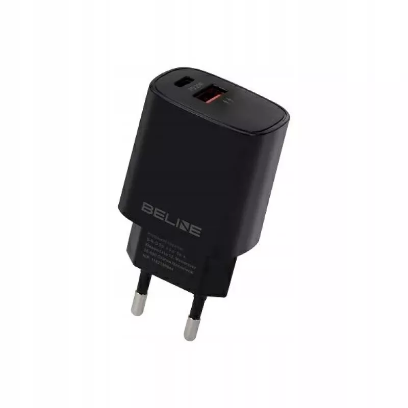Laadija Beline Beli02159 — 20 W USB-C ja USB-A PD/QC ühilduv
