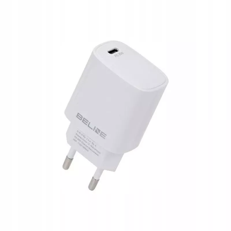 Laadija Beline Beli2161 20W PD 3.0 valge USB-C kiirlaadimisadapter