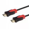 Savio CL-140 HDMI-kaabel 7,5 m HDMI Type A (Standard) Must,Punane