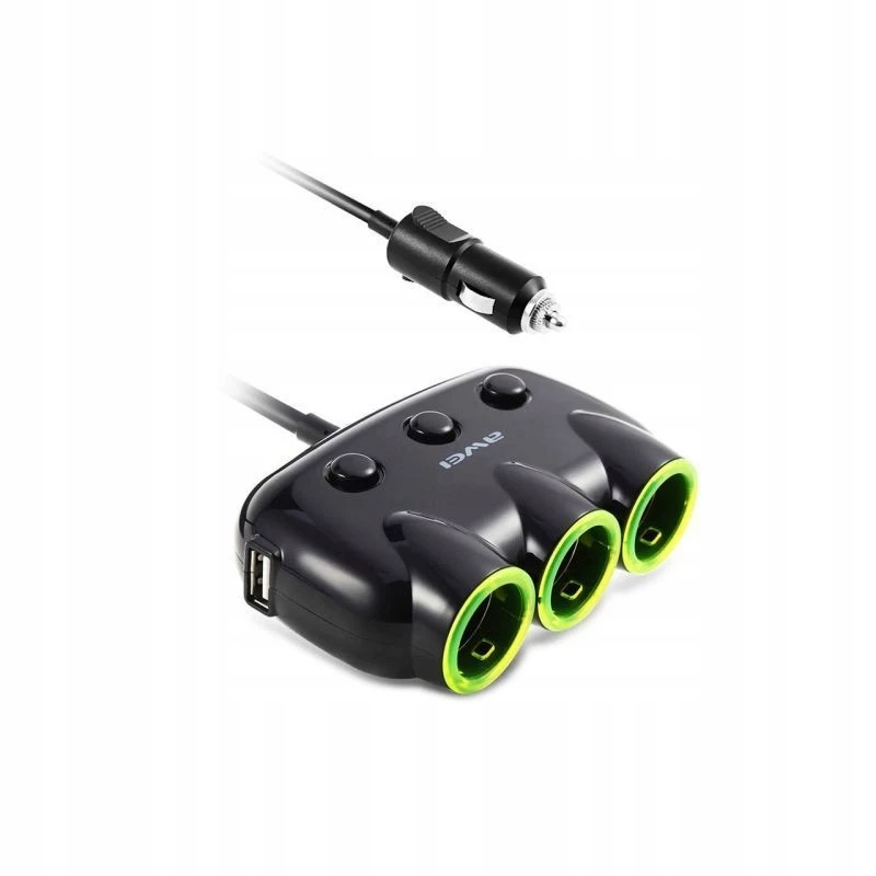 Auto sigaretisüütaja pesa adapter Awei C-35 12V ja 24V elektripistikute jaoks