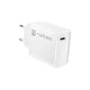 Sisene USB-C kiirlaadija NATEC RIBERA 12V 20W Quick Charge 3.0 valge