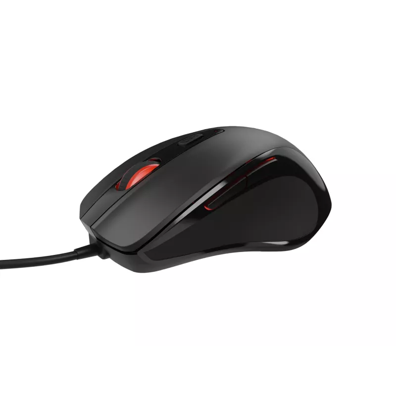 Juhtmega optiline hiir NATEC NMY-2047 USB Type-A, 4000 DPI, 6 nuppu, paremakäeline, taustvalgustus