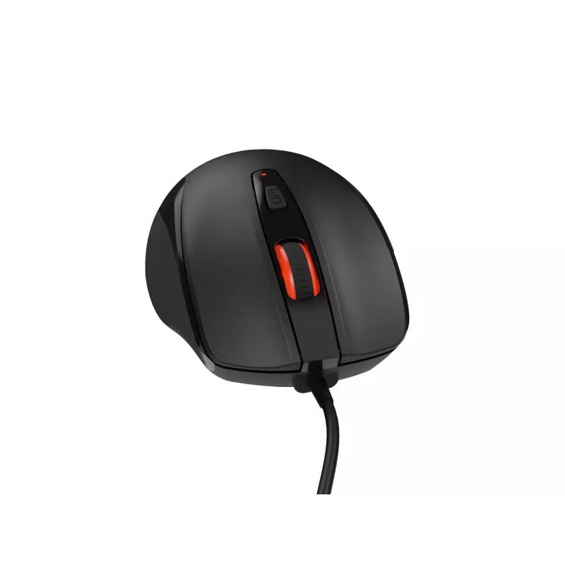 Juhtmega optiline hiir NATEC NMY-2047 USB Type-A, 4000 DPI, 6 nuppu, paremakäeline, taustvalgustus