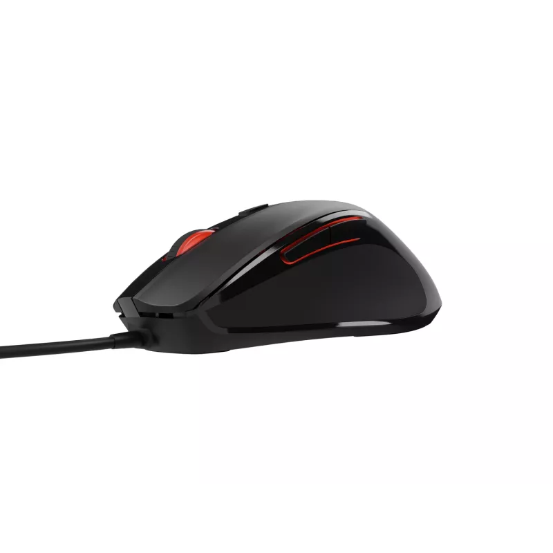 Juhtmega optiline hiir NATEC NMY-2047 USB Type-A, 4000 DPI, 6 nuppu, paremakäeline, taustvalgustus