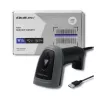 Käeshoitav vöötkoodilugeja QOLTEC 50863 — 1D/2D skanner, USB-juhtmega, LED-andur, must, 5V, 1,8 m kaabel