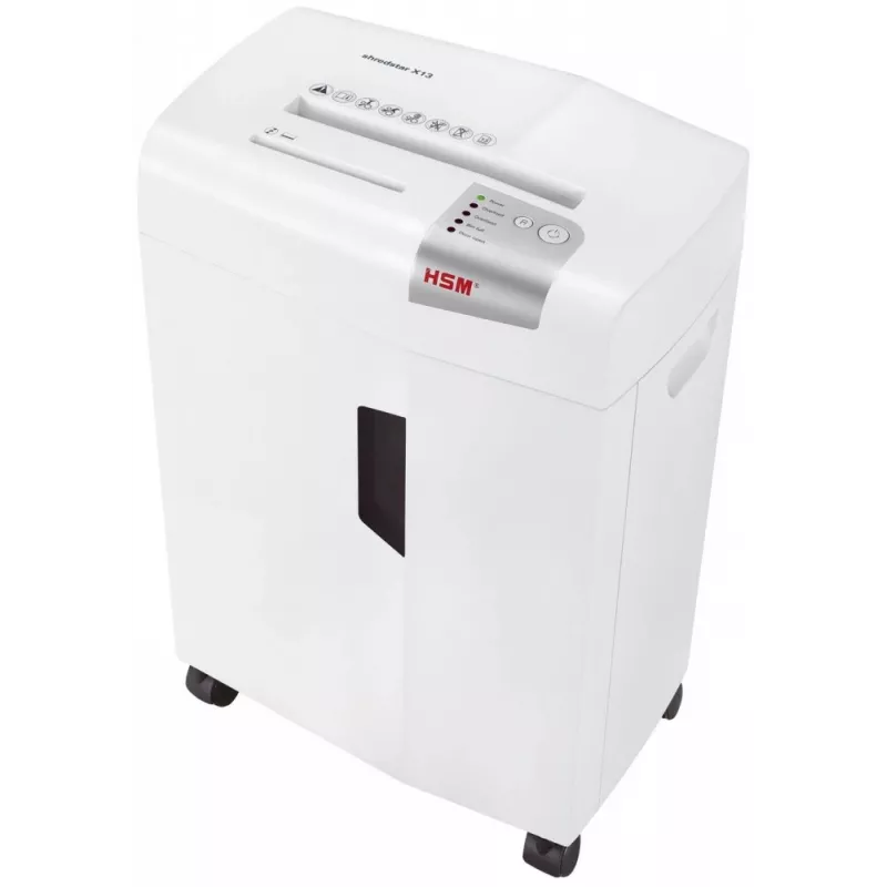 HSM shredstar X13 dokumendipurustaja, 4 x 37 mm + eraldi CD-lõikemehhanism