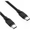 USB-C kaabel Aukey CB-CC1P 1 m, 60 W PD, USB-C – USB-C