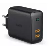 AUKEY PA-D2 mobiilseadme laadija 36W Must Siseruumides