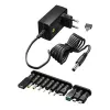 Goobay 64568 Laadija mobiilseadmetele, universaalne, must, AC sisetoitega (64568)