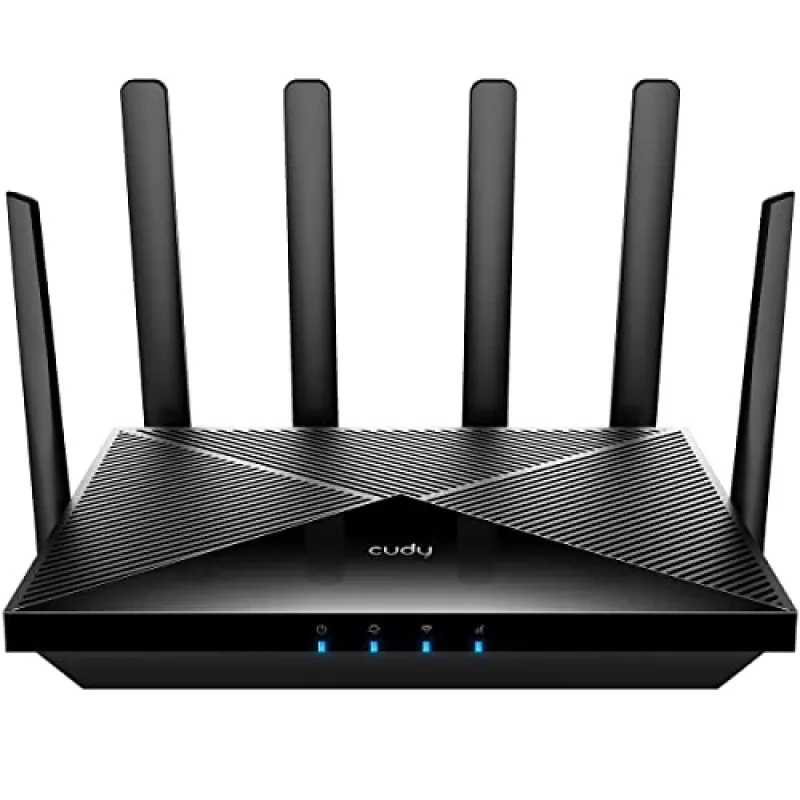 Cudy Uus 4G LTE Cat 6 WiFi ruuter, Qualcommi kiibistik, LTE modemruuter, kahe SIM-kaardiga 4G mobiilruuter, AC1200 kaheriba WiFi, 4 Gigabit porti, OpenVPN, W