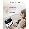 Cudy Uus 4G LTE Cat 6 WiFi ruuter, Qualcommi kiibistik, LTE modemruuter, kahe SIM-kaardiga 4G mobiilruuter, AC1200 kaheriba WiFi, 4 Gigabit porti, OpenVPN, W