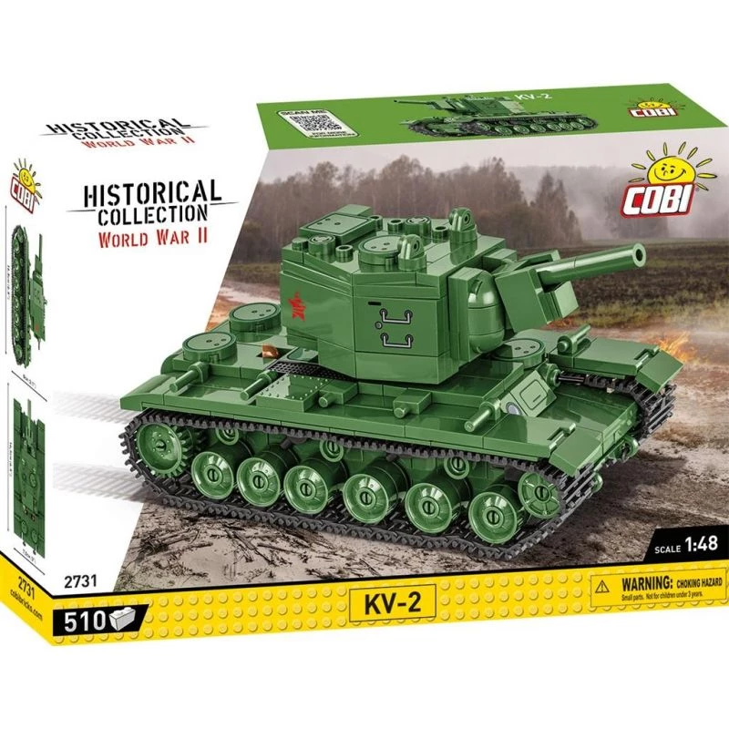 Ehituskomplekt Cobi KV-2 II maailmasõda 510 tk