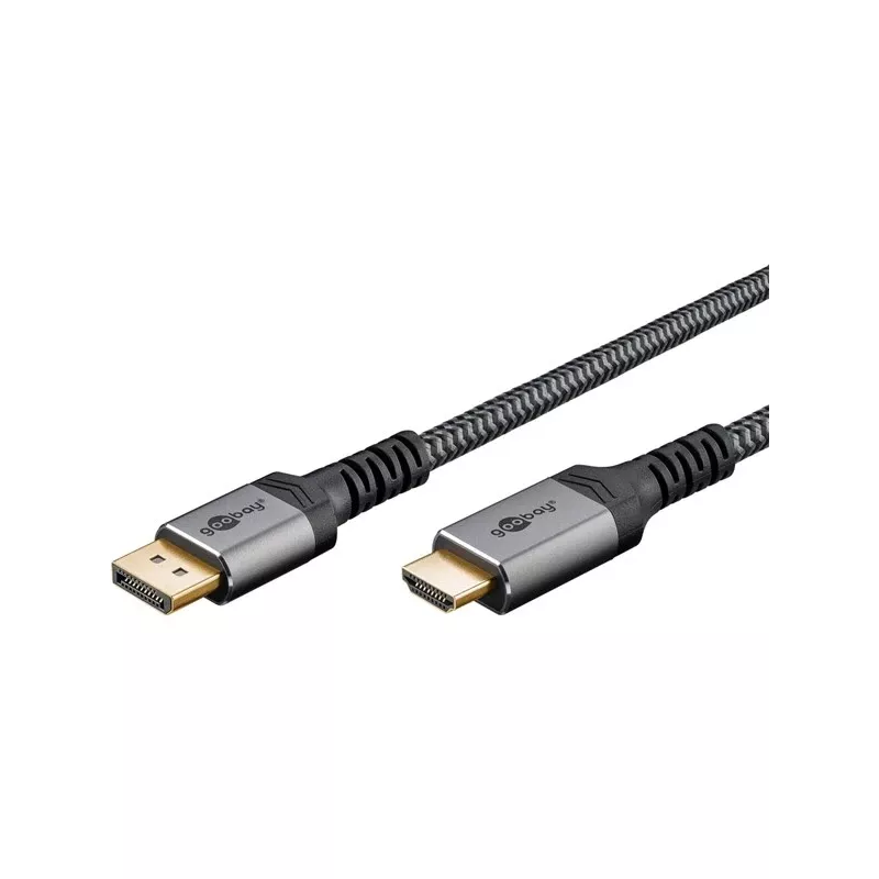 Goobay 65268 Videokaabli-adapter 1 m DisplayPort HDMI Hall (65268)