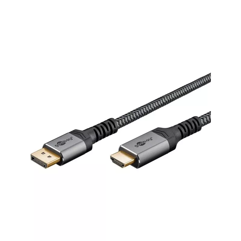 Goobay 65271 Videokaabli-adapter 5 m DisplayPort HDMI Hall (65271)