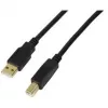 USB-kaabel LogiLink UA0264 USB 2.0 10 m USB-A USB-B Must