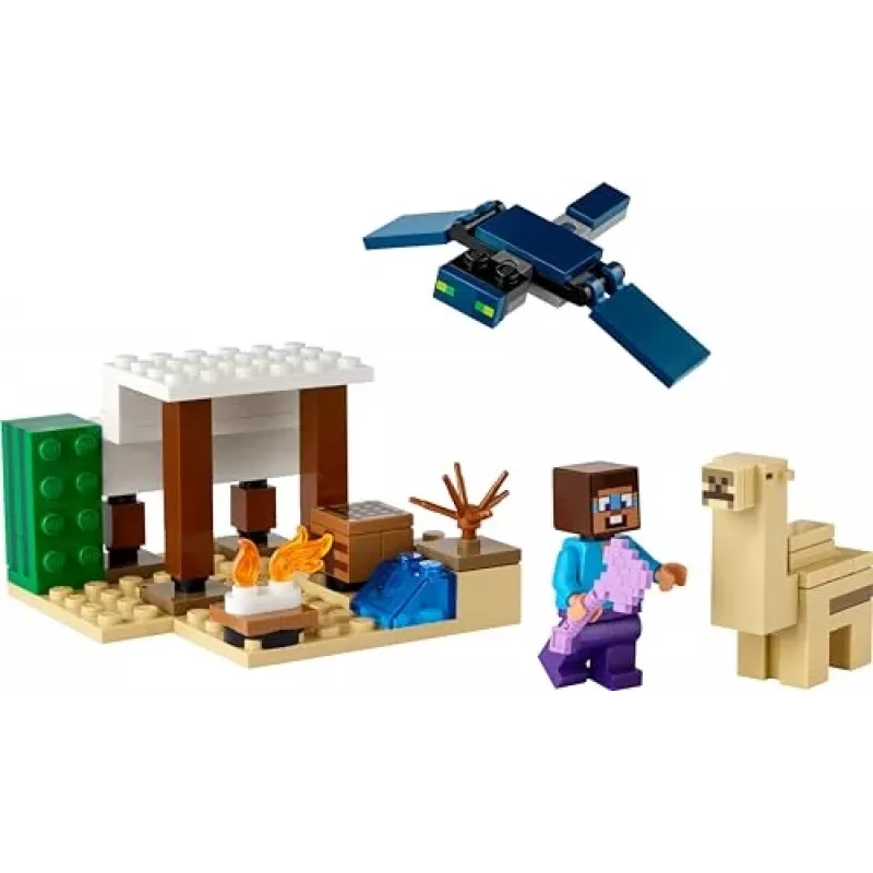 Lego Minecraft 21251 Steve'i kõrberetke mängukomplekt