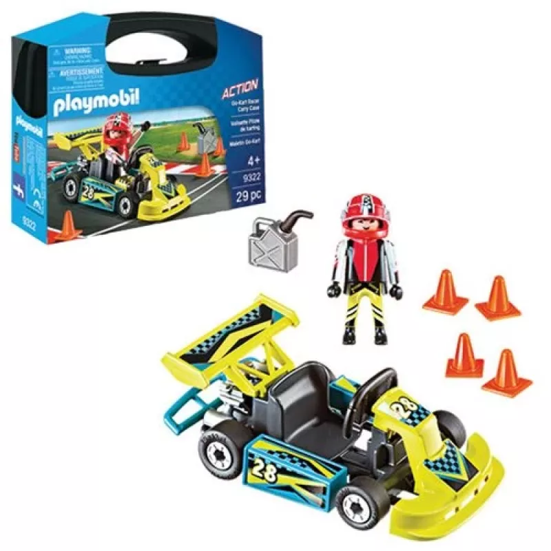 Mängufiguur PLAYMOBIL Kardi-sõitja kandekohver