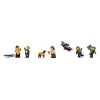 Konstruktsioonimänguasi LEGO City tuletõrjedepoo pöördredeliga sõidukiga 60414 — 843 detaili, 5 minifiguuri, 220×320×140 mm
