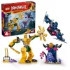 LEGO NINJAGO Arini lahingumehha märulifiguur ninjamänguasi 4+ aastastele poistele-tüdrukutele ja lastele, Dragons Rising komplekt koos Arini minifiguuri ja mini Kataga