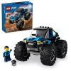 Ehitusmänguasi LEGO City 60402 Sinine Koletisveok suurte rehvidega, 148 osa, 1 minifiguur, vanusele 5+