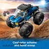 Ehitusmänguasi LEGO City 60402 Sinine Koletisveok suurte rehvidega, 148 osa, 1 minifiguur, vanusele 5+