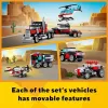 LEGO Creator 2-in-1 lameveoauto koos helikopteriga komplekt 31146, ümberehitatav mudel lastele