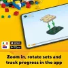 LEGO Creator 2-in-1 lameveoauto koos helikopteriga komplekt 31146, ümberehitatav mudel lastele