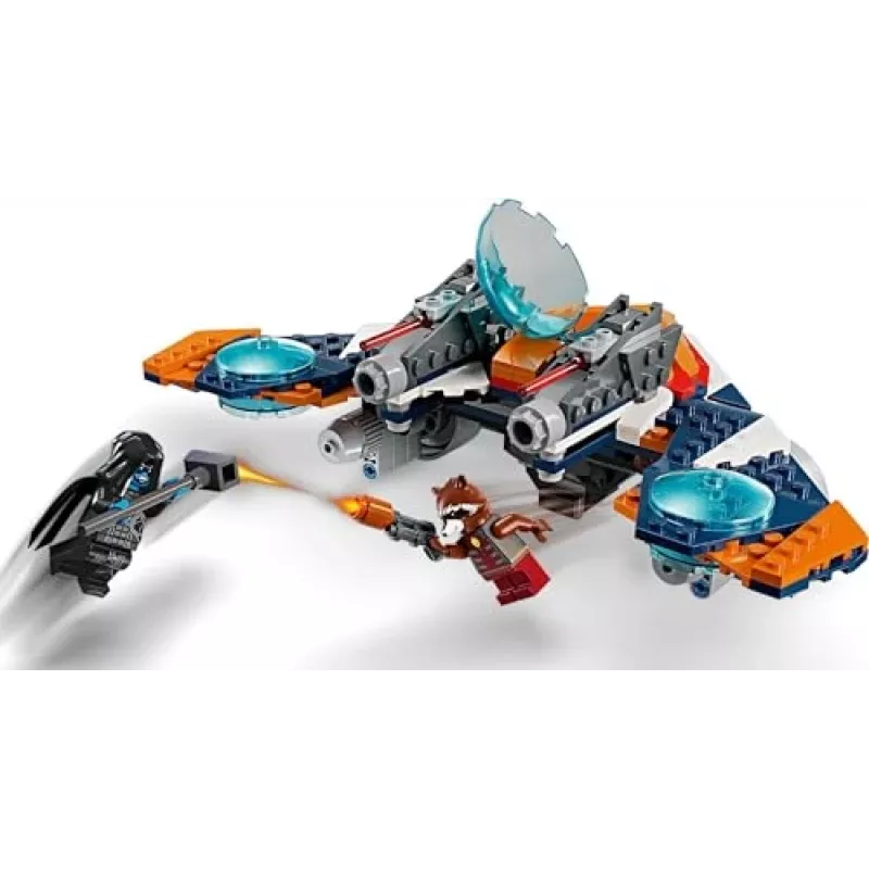 Ehitusmänguasi LEGO Marvel Super Heroes Raketi kosmoselaev 76278 — Raketi ja Ronani komplekt