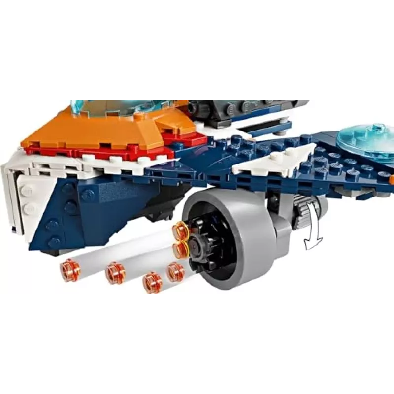 Ehitusmänguasi LEGO Marvel Super Heroes Raketi kosmoselaev 76278 — Raketi ja Ronani komplekt
