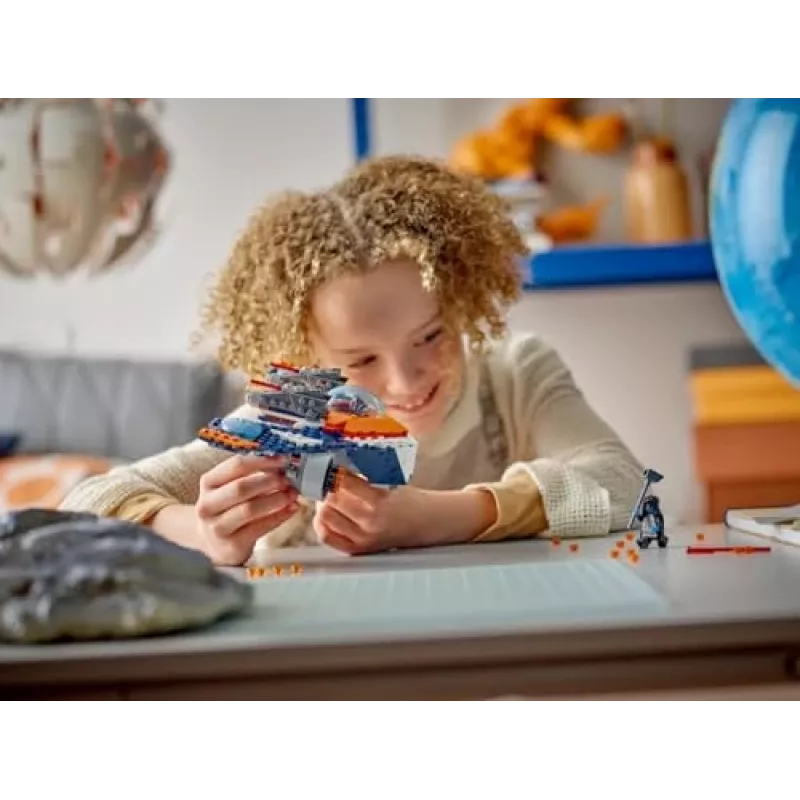 Ehitusmänguasi LEGO Marvel Super Heroes Raketi kosmoselaev 76278 — Raketi ja Ronani komplekt