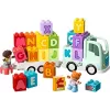Ehitusmänguasi LEGO DUPLO 10421 ABC Truck, 36 tükki, 2 minifiguuri, vanusele 2+, mõõdud 110×140×70 mm