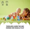Ehitusmänguasi LEGO DUPLO 10421 ABC Truck, 36 tükki, 2 minifiguuri, vanusele 2+, mõõdud 110×140×70 mm