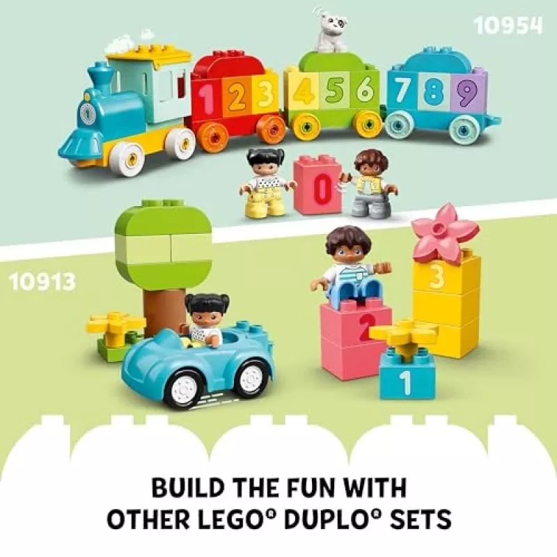 Ehitusmänguasi LEGO DUPLO 10421 ABC Truck, 36 tükki, 2 minifiguuri, vanusele 2+, mõõdud 110×140×70 mm