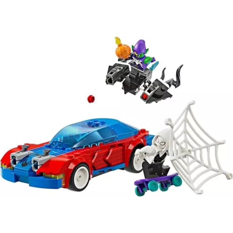 Lego Marvel 76279 Ämblikmehe Võidusõiduauto & Roheline Goblin – ehituskomplekt