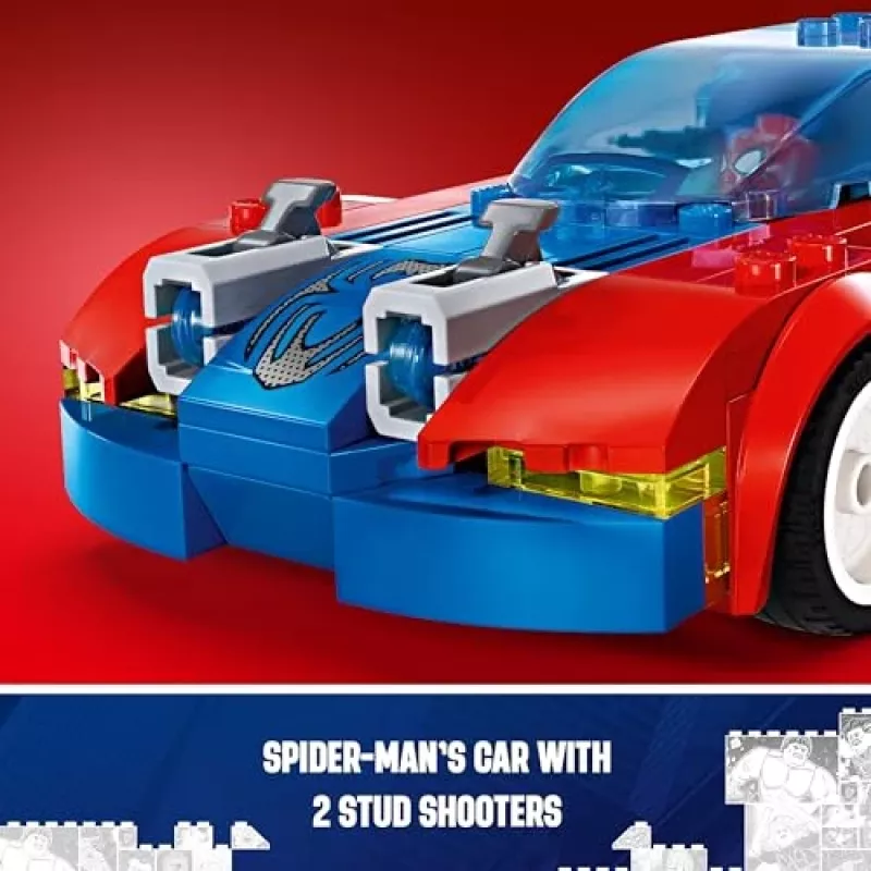 Lego Marvel 76279 Ämblikmehe Võidusõiduauto & Roheline Goblin – ehituskomplekt