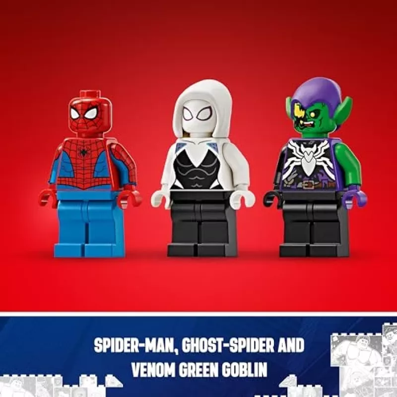 Lego Marvel 76279 Ämblikmehe Võidusõiduauto & Roheline Goblin – ehituskomplekt