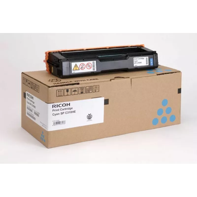 Ricoh SP C310HE toonerikassett 1 tk originaal tsüaan
