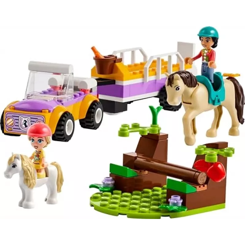 LEGO Friends Hobuse ja Poni Haagise Loomamänguasjade Komplekt 42634