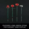LEGO Icons Roosikimp kunstlillede komplekt täiskasvanutele, botaaniline kollektsioon, kodusisustuse aksessuaar, sõbrapäeva kingitus naistele