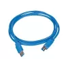 Gembird - USB kaabel - USB Typee A (M) zu USB Typee B (M) - USB 3.0 - 1.8 M - moulded - Sinine