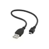 Gembird USB 2.0 A to Mini-USB M kaabel 0,3 m hall
