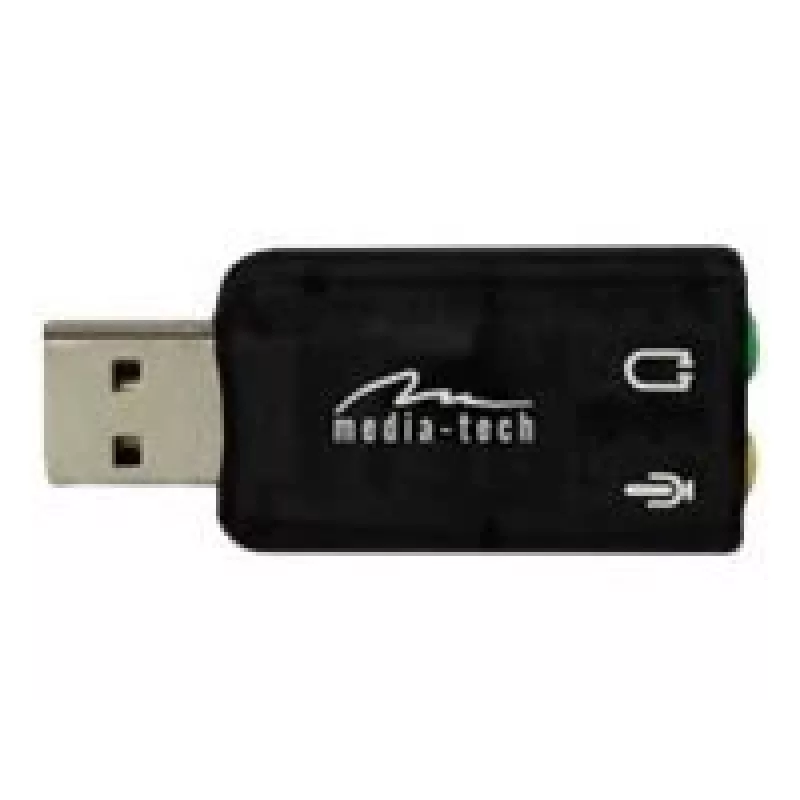 Media-Tech Virtu 5.1 Mt5101 - Helikaart - 5.1 - USB 2.0